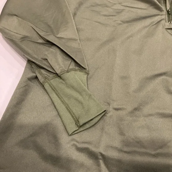 US Military Army Shirt Large Sleeping Heat Retentive Moisture Resistant OG Olive - Picture 4 of 11